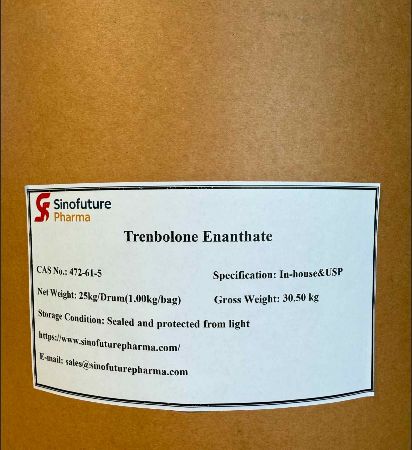 Suprepharmagroup Manufacturer & Supplier – Testosterone Enanthate (CAS 315-37-7) pharma grade API med stabilt globalt marknadspris på USD 420/kg–480/kg. Kilopris 480 USD/kg, 100 kg bulkpris 460 USD/kg.